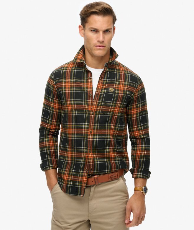 Long Sleeve Cotton Lumberjack Shirt Long Sleeve Cotton Lumberjack Shirt