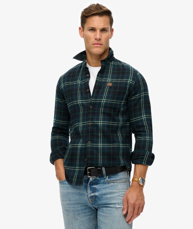 Long Sleeve Cotton Lumberjack Shirt Long Sleeve Cotton Lumberjack Shirt