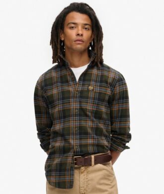 Long Sleeve Cotton Lumberjack Shirt