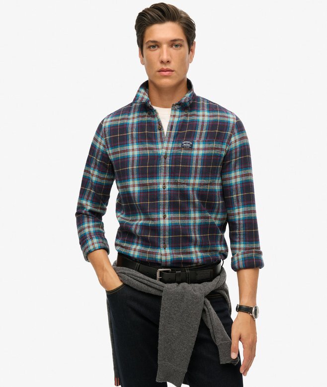 Long Sleeve Cotton Lumberjack Shirt Long Sleeve Cotton Lumberjack Shirt