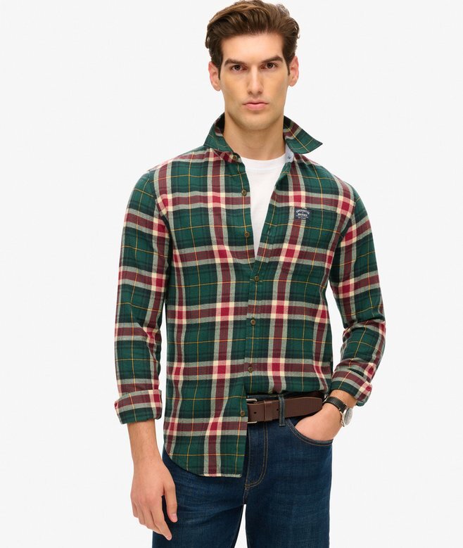 Long Sleeve Cotton Lumberjack Shirt Long Sleeve Cotton Lumberjack Shirt