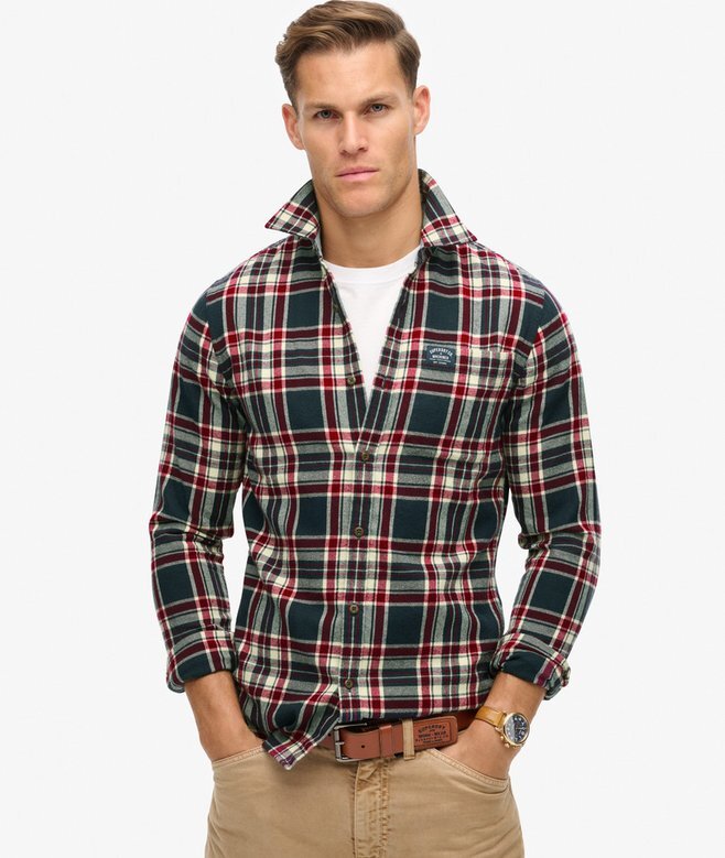Long Sleeve Cotton Lumberjack Shirt Long Sleeve Cotton Lumberjack Shirt