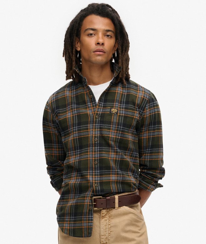 Long Sleeve Cotton Lumberjack Shirt Long Sleeve Cotton Lumberjack Shirt