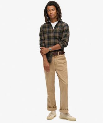 Long Sleeve Cotton Lumberjack Shirt