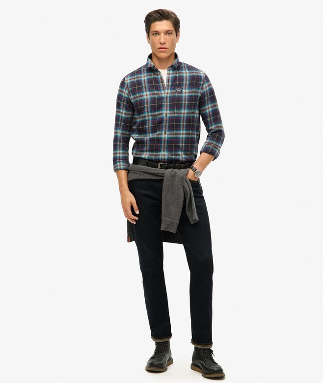 Long Sleeve Cotton Lumberjack Shirt Long Sleeve Cotton Lumberjack Shirt