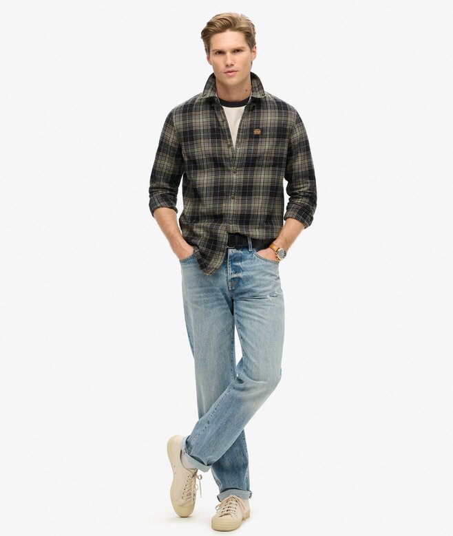 Long Sleeve Cotton Lumberjack Shirt Long Sleeve Cotton Lumberjack Shirt