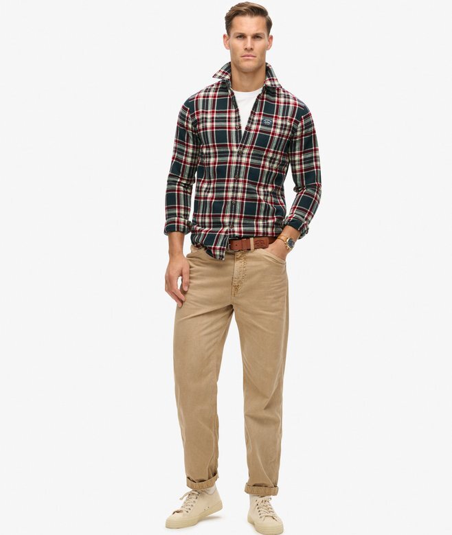 Long Sleeve Cotton Lumberjack Shirt Long Sleeve Cotton Lumberjack Shirt