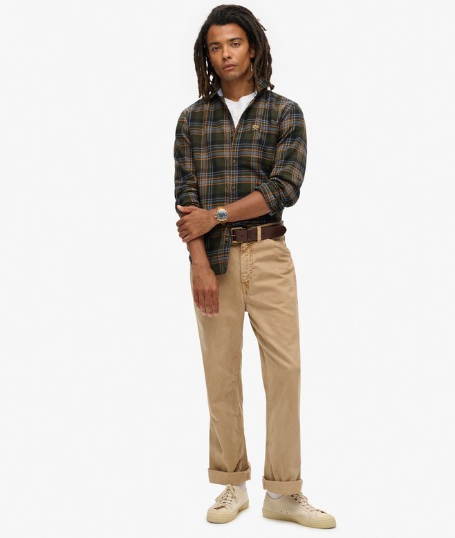 Long Sleeve Cotton Lumberjack Shirt Long Sleeve Cotton Lumberjack Shirt