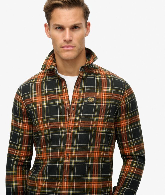 Long Sleeve Cotton Lumberjack Shirt Long Sleeve Cotton Lumberjack Shirt