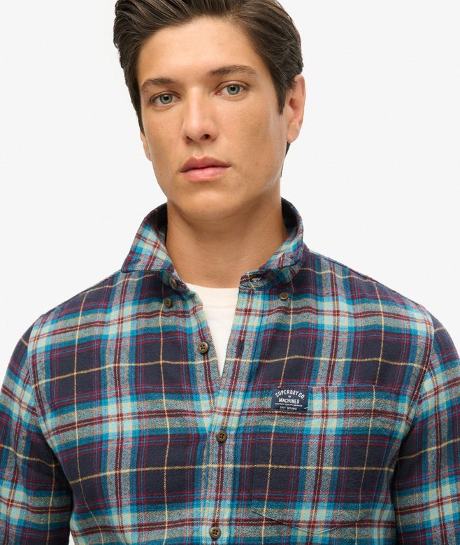 Long Sleeve Cotton Lumberjack Shirt Long Sleeve Cotton Lumberjack Shirt