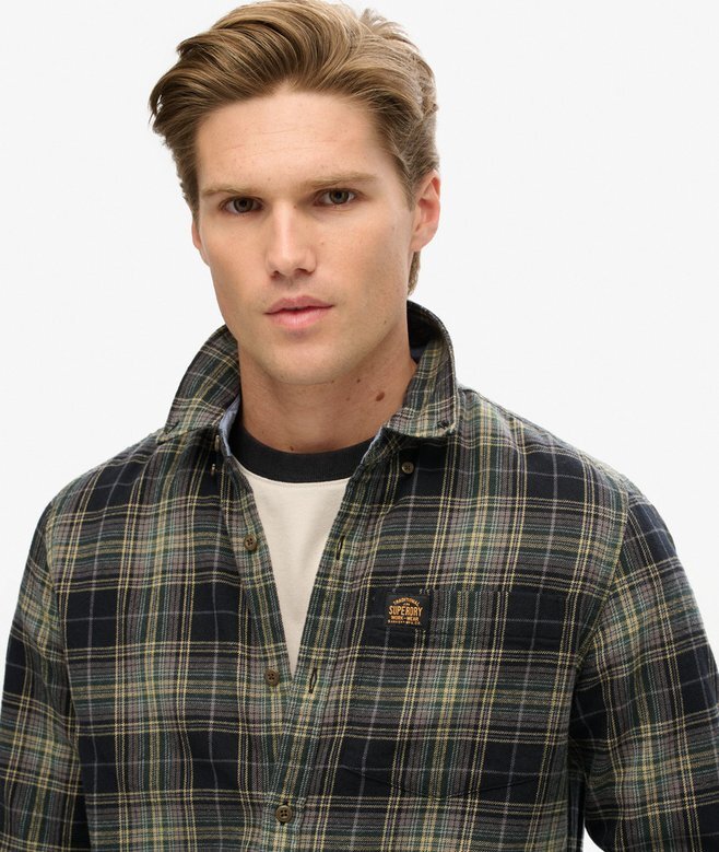 Long Sleeve Cotton Lumberjack Shirt Long Sleeve Cotton Lumberjack Shirt