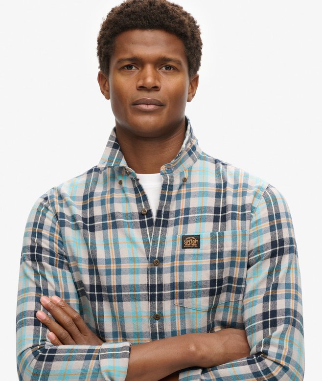 Long Sleeve Cotton Lumberjack Shirt Long Sleeve Cotton Lumberjack Shirt