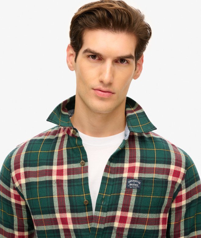 Long Sleeve Cotton Lumberjack Shirt Long Sleeve Cotton Lumberjack Shirt