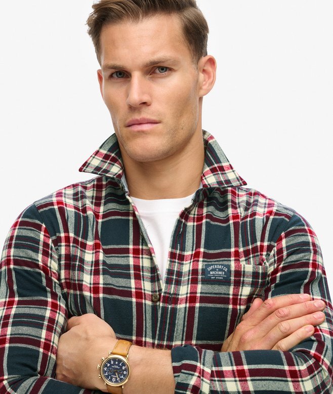 Long Sleeve Cotton Lumberjack Shirt Long Sleeve Cotton Lumberjack Shirt