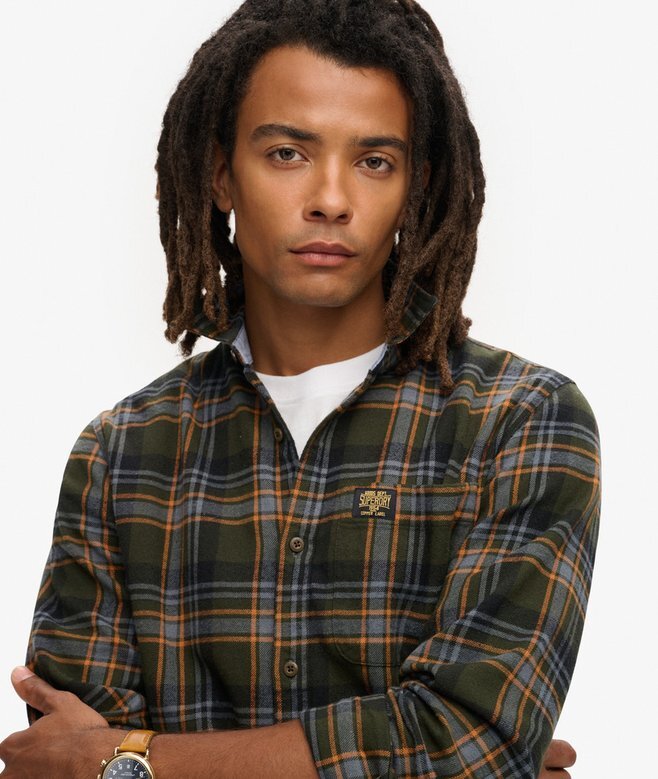 Long Sleeve Cotton Lumberjack Shirt Long Sleeve Cotton Lumberjack Shirt
