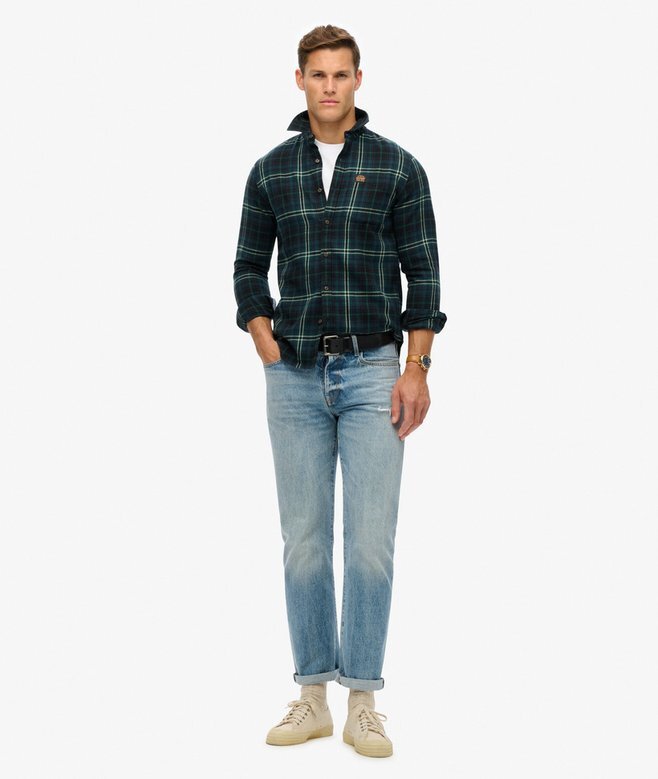 Long Sleeve Cotton Lumberjack Shirt Long Sleeve Cotton Lumberjack Shirt
