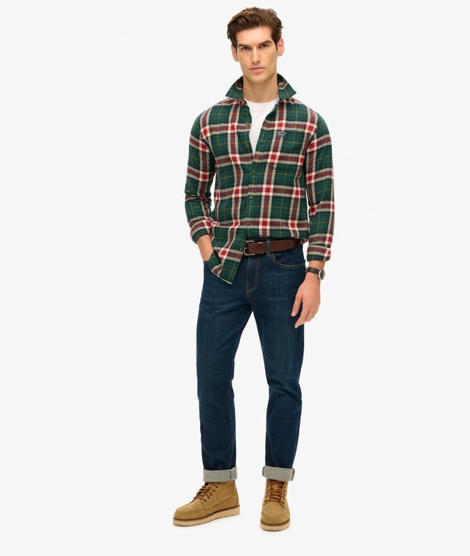 Long Sleeve Cotton Lumberjack Shirt Long Sleeve Cotton Lumberjack Shirt