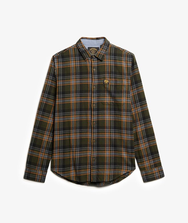 Long Sleeve Cotton Lumberjack Shirt Long Sleeve Cotton Lumberjack Shirt