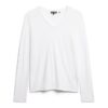Long Sleeve Jersey V-Neck Top