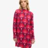 Long Sleeve Printed Mini Dress Long Sleeve Printed Mini Dress
