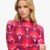 Long Sleeve Printed Mini Dress Long Sleeve Printed Mini Dress