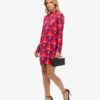 Long Sleeve Printed Mini Dress Long Sleeve Printed Mini Dress