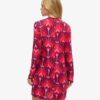 Long Sleeve Printed Mini Dress Long Sleeve Printed Mini Dress