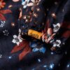 Long Sleeve V Neck Mini Wrap Dress Long Sleeve V Neck Mini Wrap Dress
