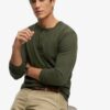 Long Sleeved Jersey Henley Top