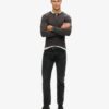 Long Sleeved Jersey Henley Top