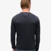 Long Sleeved Jersey Henley Top