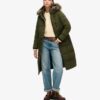 Longline Faux Fur Everest Coat