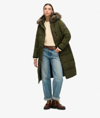 Longline Faux Fur Everest Coat