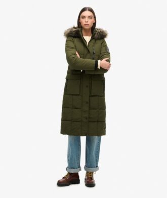 Longline Faux Fur Everest Coat