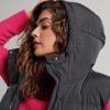 Longline Hooded Padded Gilet