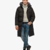 Longline Hooded Puffer Coat Longline Hooded Puffer Coat