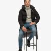 Longline Hooded Puffer Coat Longline Hooded Puffer Coat