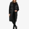 Longline Hooded Puffer Gilet Longline Hooded Puffer Gilet