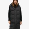 Longline Hooded Puffer Gilet Longline Hooded Puffer Gilet