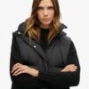 Longline Hooded Puffer Gilet Longline Hooded Puffer Gilet
