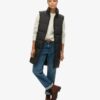 Longline Quilted Gilet