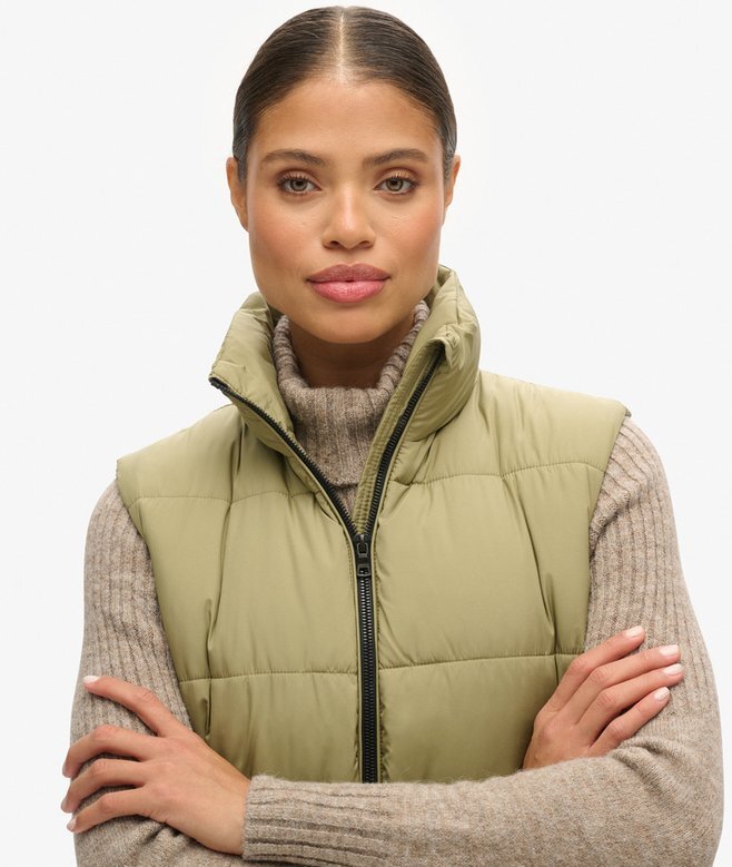 Longline Quilted Gilet Longline Quilted Gilet