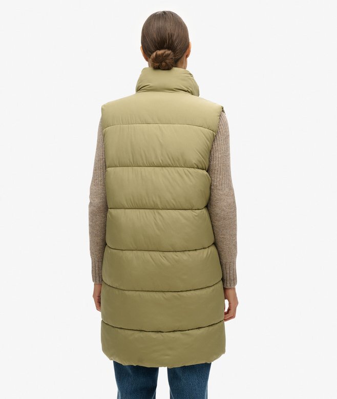 Longline Quilted Gilet Longline Quilted Gilet