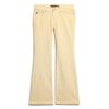 Low Rise Cord Flare Jeans