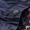 Low Rise Embroidered Cargo Pants