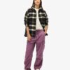 Low Rise Parachute Cargo Pants