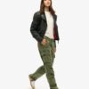 Low Rise Straight Cargo Pants