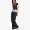 Low Rise Wide Leg Cargo Pants