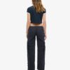 Low Rise Wide Leg Cargo Pants