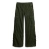 Low Rise Wide Leg Cargo Pants